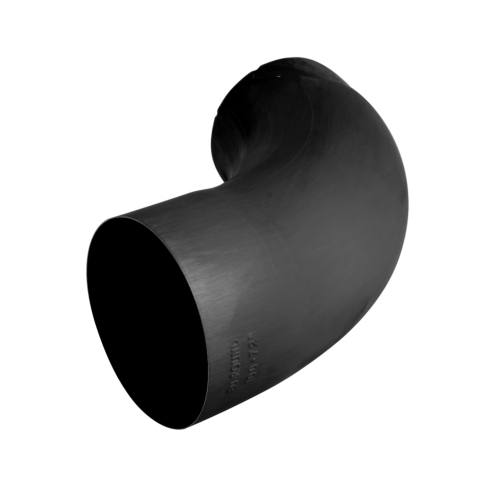 Zinc Pipe 72 deg Bend - Round